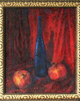 blue on red blue on red