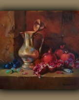 чайник с гранатами