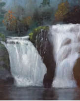 Водопад в Канаде Водопад в Канаде