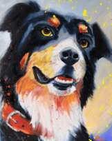 Mr. Senennhund, dog art Mr. Senennhund, dog art
