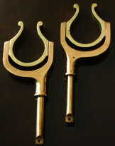 ANTIQUE BRITISH BRASS OAR LOCKS ANTIQUE BRITISH BRASS OAR LOCKS