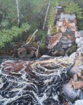 Заброшенная плотина. Карелия. Сюскюя. Заброшенная плотина. Карелия. Сюскюя.