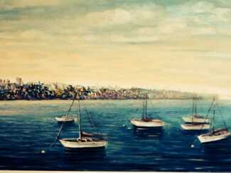 yachts sur l'Hudson