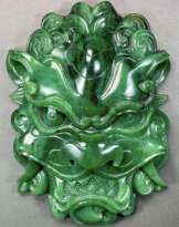 Buddhism Jade Mask (Nephrite) Buddhism Jade Mask (Nephrite)