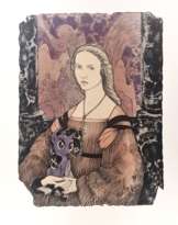 Автопортрет с единорогом