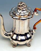Silver 13 Lot Austrian Coffee Pot Vintage Vienna Karl Paltscho, 1853 Silver 13 Lot Austrian Coffee Pot Vintage Vienna Karl Paltscho, 1853