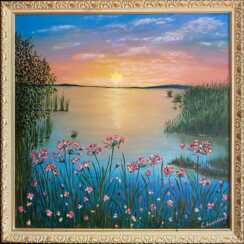 Oil painting "Dawn"
