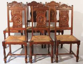  Set of 6 chairs