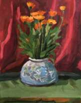 Calendula blooms in July