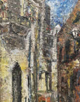 Toile sur carton, Couteau à peindre, Russie, 2016 Toile sur carton, Couteau à peindre, Russie, 2016