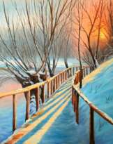 Canvas on cardboard, Oil, Realism, Landscape painting, Russia, 2021 Canvas on cardboard, Oil, Realism, Landscape painting, Russia, 2021