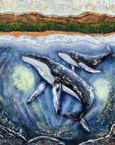 Toile sur le sous-châssis, Fond d'or, Art abstrait, Marine, Italie, 2022 Toile sur le sous-châssis, Fond d'or, Art abstrait, Marine, Italie, 2022