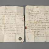 Zwei sächsische Patenbriefe 1791 - photo 1