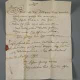 Zwei sächsische Patenbriefe 1791 - фото 2