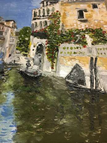 Design Painting “Venice”, Canvas, Oil paint, Landscape painting, 2020 - photo 1