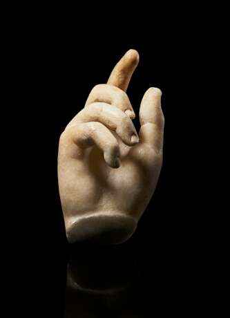 A ROMAN MARBLE RIGHT HAND - photo 4