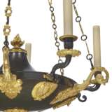 A RUSSIAN ORMOLU AND PATINATED BRONZE FIVE-LIGHT CHANDELIER - photo 3