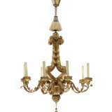 A PAIR OF ITALIAN GILTWOOD AND GILT-METAL EIGHT-LIGHT CHANDELIERS - photo 3