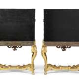 A PAIR OF JAPANESE LACQUER CABINETS ON GILTWOOD STANDS - фото 9