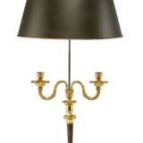 A DIRECTOIRE ORMOLU AND PATINATED-BRONZE TWO-LIGHT CANDELABRUM - фото 2
