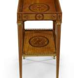 Lacroix, R.. A LOUIS XVI BRASS-MOUNTED KINGWOOD, BOIS SATINE AND PARQUETRY ETAGERE - photo 4