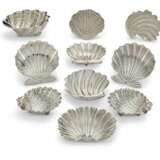 Buccellati. A GROUP OF TEN SILVER SHELL-FORM DISHES - фото 1