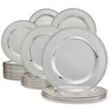 Buccellati. AN EXTENSIVE SET OF SIXTY ITALIAN SILVER PLACE PLATES - photo 1