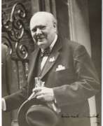 Юсуф Карш (1908 - 2002). A signed photograph