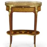 A LATE LOUIS XV ORMOLU-MOUNTED TULIPWOOD AND MARQUETRY TABLE A ECRIRE - photo 1
