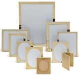 Cartier. A GROUP OF TEN GOLD PICTURE FRAMES - photo 1