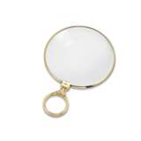 Cartier. A GOLD MAGNIFYING GLASS - photo 1