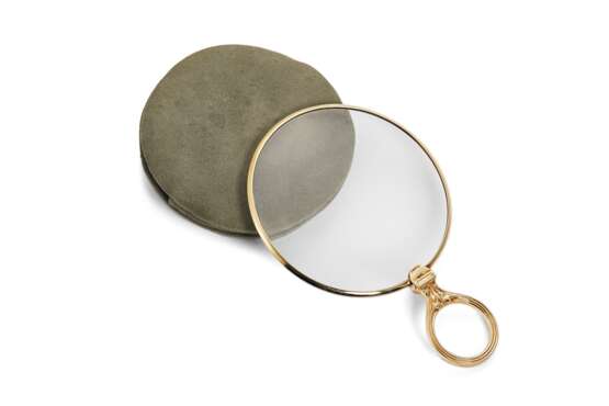 Cartier. A GOLD MAGNIFYING GLASS - photo 3
