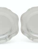 A PAIR OF ELIZABETH II SILVER MEAT DISHES