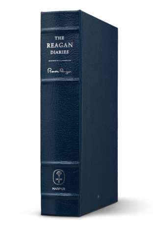 REAGAN, Ronald (1911-2004). The Reagan Diaries. Edited by Douglas Brinkley. New York: Harper, 2007. Inscribed by Nancy Reagan to Mrs. Wrightsman, the special edition of Reagan’s published diaries. Octavo (222 x 150mm). Original leather, original slipcase. - фото 1