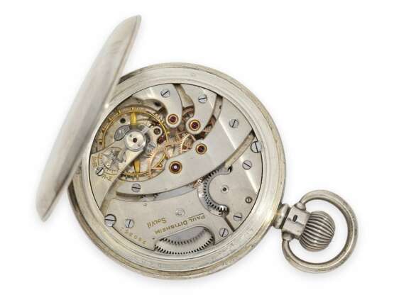 Taschenuhr: feines Taschenchronometer, Paul Ditisheim No. 740531, Hallmarks 1931 - фото 5