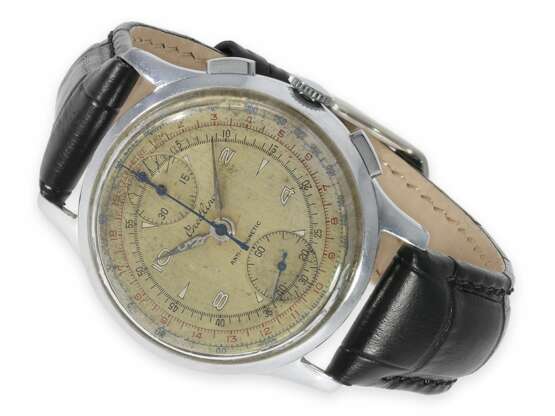 Armbanduhr: früher Breitling Stahl-Chronograph Ref. 178, ca.1945 - photo 1