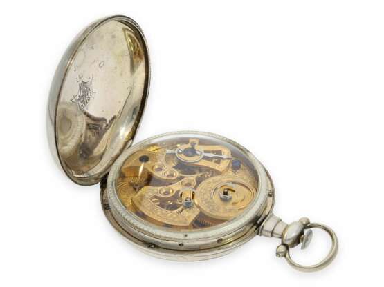 Taschenuhr: feine Taschenuhr für den chinesischen Markt mit Zentralsekunde, ca. 1860 - photo 3