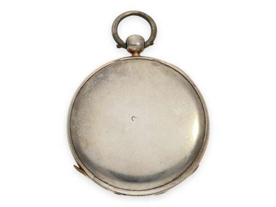Taschenuhr: technisch interessante Lepine mit springender Stunde, dezentraler Minute und kleiner Sekunde, No.6846, ca.1830 - Foto 4