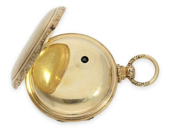 Taschenuhr: ausgesprochen schöne, frühe Liverpooler Taschenuhr mit "Liverpool Windows", John Tedbury Liverpool No. 5836, ca.1820 - photo 4
