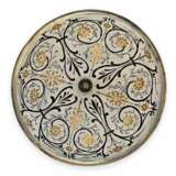 Tischuhr: dekorative Wiener Emailleuhr in Palmenform, ca.1800 - Foto 6