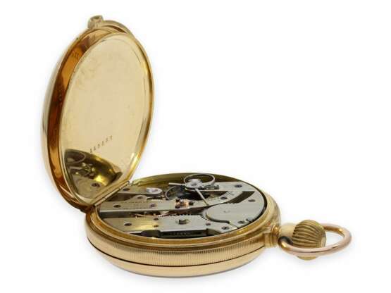 Taschenuhr: hochfeines Ankerchronometer Vacheron & Constantin No.145887, extrem seltene Werksqualität, Genf ca.1875 - photo 3