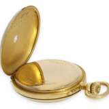 Taschenuhr: exquisite Patek Philippe Belle Epoque Damenuhr mit Gold/Emaille-Gehäuse und Diamantbesatz, gefertigt für Beyer Zürich, ca.1910 - Foto 6