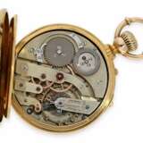 Taschenuhr: hochfeines Louis XV Taschenchronometer, vermutlich ein Louis Audemars Kaliber No.22303, signiert Lassall & Fils, ca.1875 - photo 2