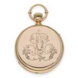 Taschenuhr: hochfeines Louis XV Taschenchronometer, vermutlich ein Louis Audemars Kaliber No.22303, signiert Lassall & Fils, ca.1875 - photo 6
