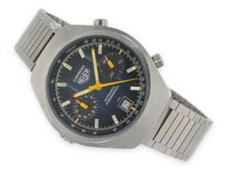 Armbanduhr: gesuchter vintage Chronograph, Heuer Carrera Ref.110573, 70er-Jahre