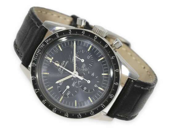 Armbanduhr: gesuchter Omega Speedmaster Chronograph Referenz 105.003-65 Cal. 321, sog. "Ed White" von 1966 - photo 1
