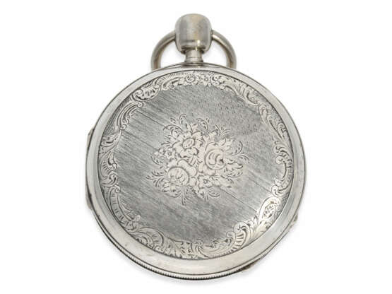Taschenuhr: hochfeine, große Taschenuhr mit Schlagwerk und Musikwerk, ausgesprochen schöne Qualität, Le Clerc Paris No.3030 (1817-1824) - Foto 2