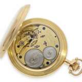 Taschenuhr: extrem schweres und frühes A. Lange & Söhne Ankerchronometer in der seltenen Ausführung mit "Patentrücker", No. 14810, ca.1881 - фото 2