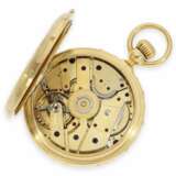 Taschenuhr: absolute Rarität, museales und möglicherweise einzigartiges Ekegren Taschenchronometer "Montre à Tact" mit Kalender, No. 14546, Genf ca.1870 - photo 4