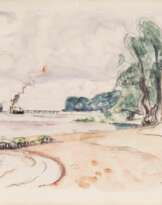 Am Elbstrand bei Övelgönne